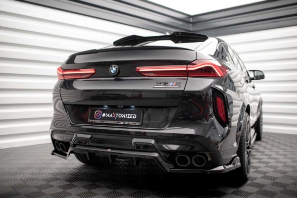 MAXTON DESIGN - Spoiler pod zadný nárazník vhodné pre BMW X6 M F96 – Obrázok 3