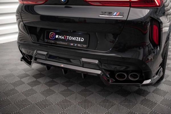MAXTON DESIGN - Spoiler pod zadný nárazník vhodné pre BMW X6 M F96 – Obrázok 6