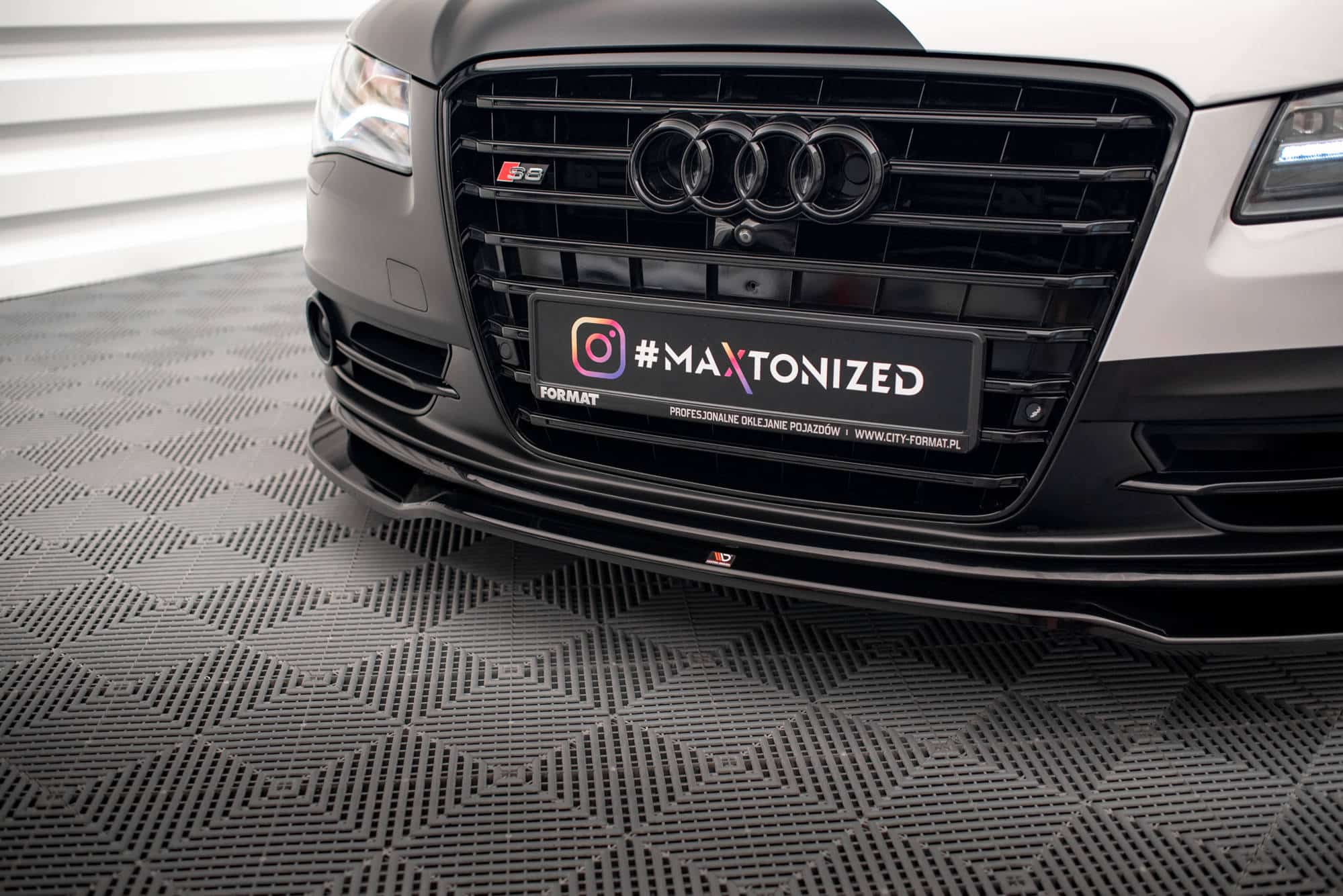 MAXTON DESIGN - Spoiler predného nárazníka V.1 AUDI S8 D4 – Obrázok 6