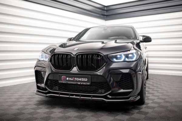 MAXTON DESIGN - Spoiler pod predný nárazník V.1 vhodné pre BMW X6 M F96 – Obrázok 3