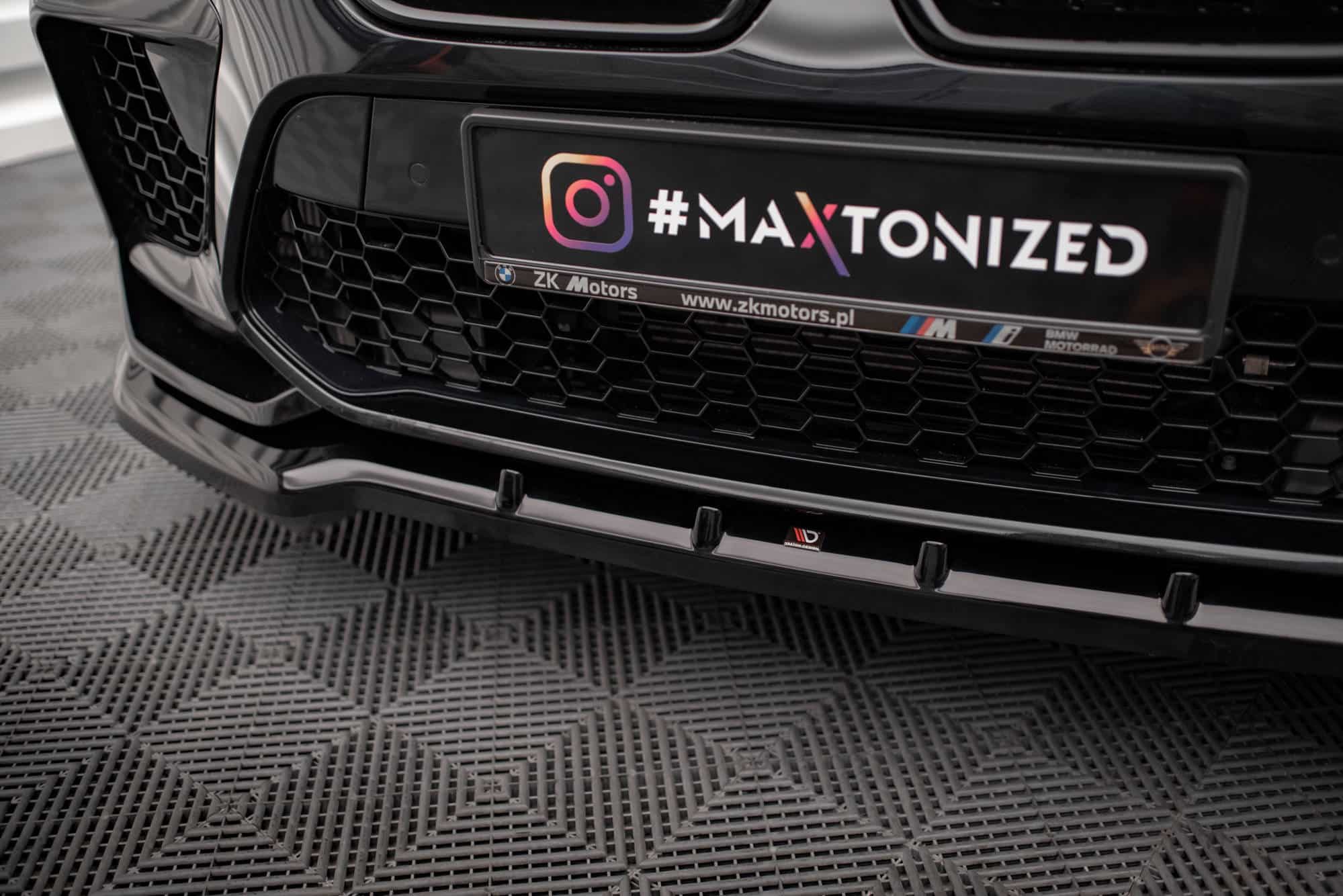 MAXTON DESIGN - Spoiler pod predný nárazník V.1 vhodné pre BMW X6 M F96 – Obrázok 4