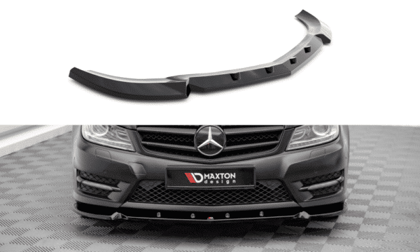 MAXTON DESIGN - Spoiler pod predný nárazník V.1 MERCEDES-BENZ C COUPE AMG-LINE C204