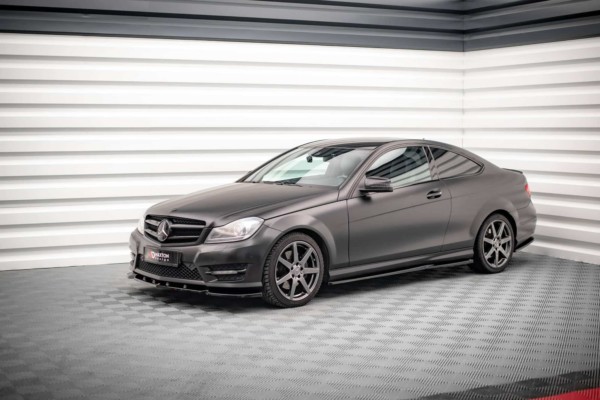 MAXTON DESIGN - Lišty pod bočné prahy MERCEDES-BENZ C COUPE AMG-LINE C204 – Obrázok 4