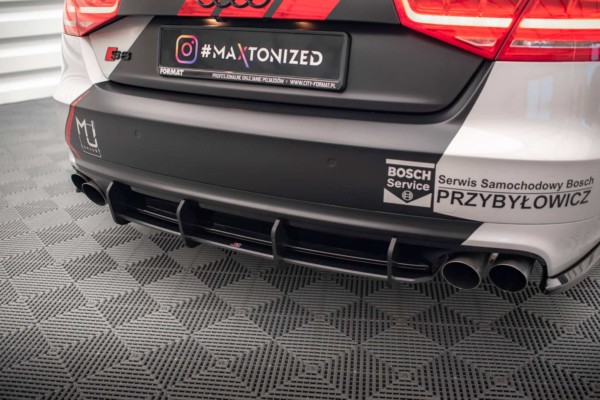 MAXTON DESIGN - STREET PRO Difúzor zadného nárazníka AUDI S8 D4 – Obrázok 7