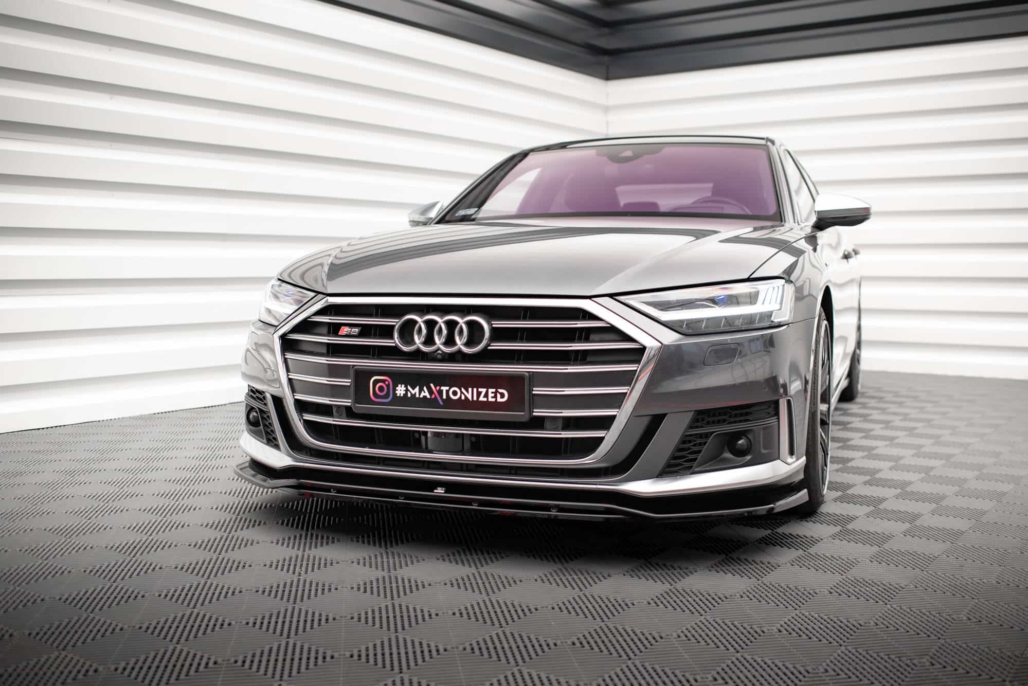 MAXTON DESIGN - Spoiler predného nárazníka V.1 AUDI S8 D5 – Obrázok 5
