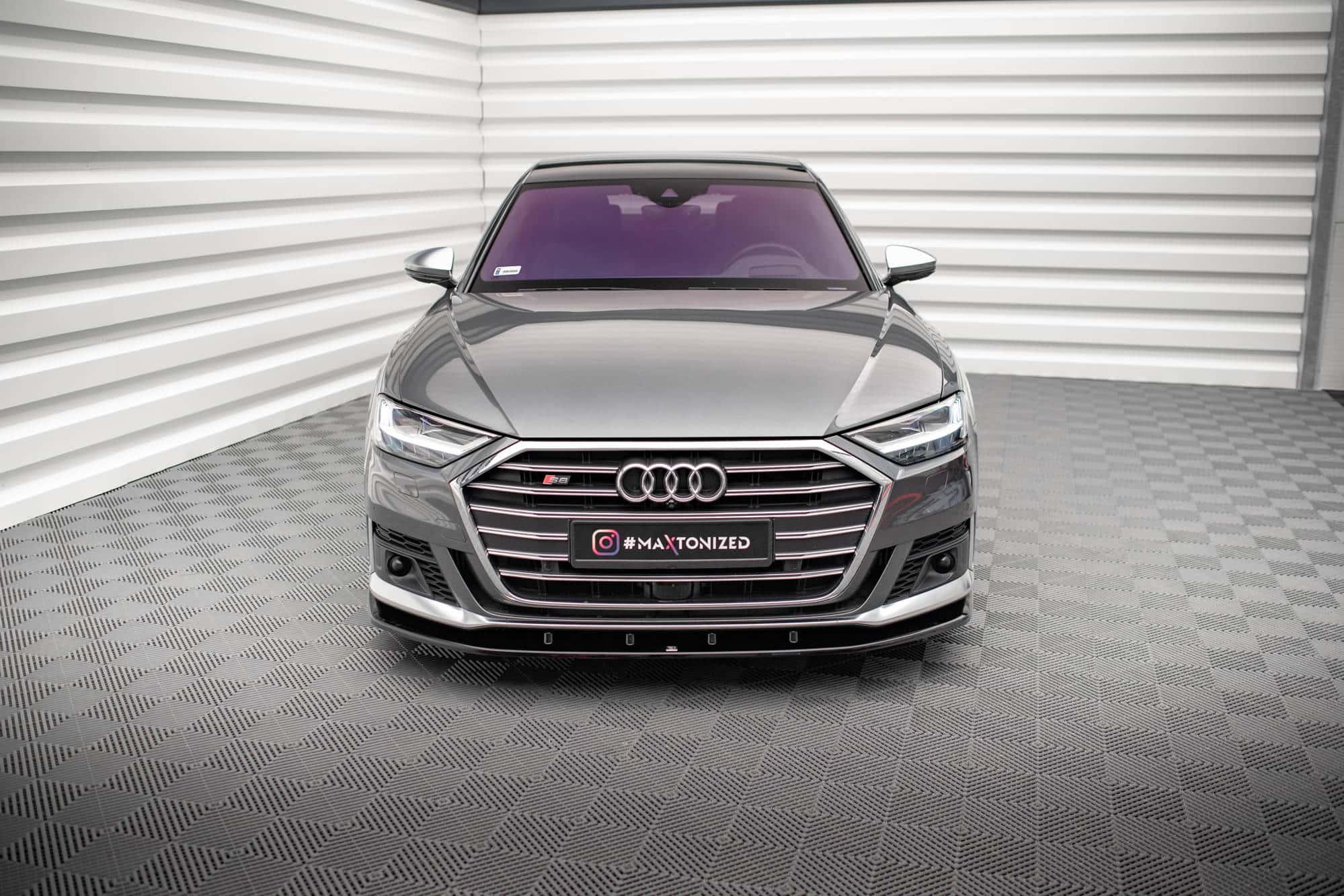 MAXTON DESIGN - Spoiler predného nárazníka V.2 AUDI S8 D5 – Obrázok 2