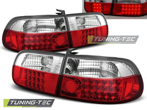 Zadné svetlá HONDA CIVIC 09.91-08.95 3D LED