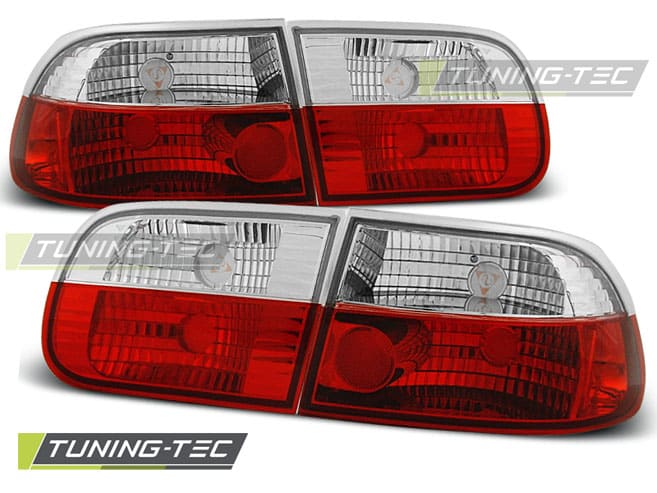 Zadné svetlá HONDA CIVIC0 9.91-08.95 3D WHITE