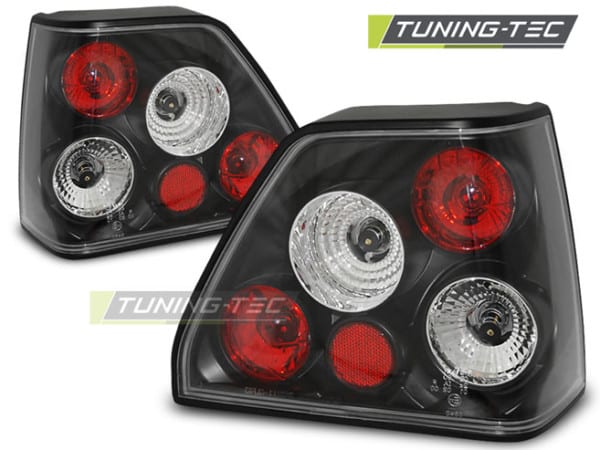 Zadné svetlá BLACK fits VW GOLF 2 08.83-08.91