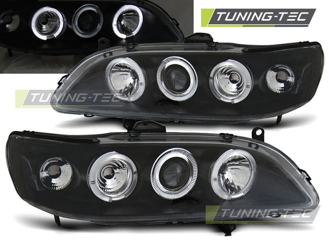 Predné svetlá HONDA ACCORD 98-02 ANGEL EYES BLACK (USA)