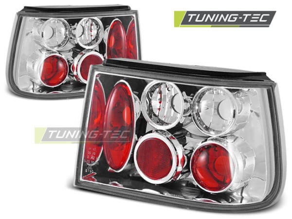 Zadné svetlá CHROME fits SEAT IBIZA 10.93-08.99