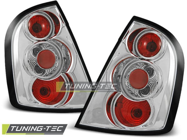 Zadné svetlá CHROME fits SKODA FABIA I 12.99-06.04