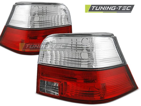 Zadné svetlá RED WHITE fits VW GOLF 4 09.97-09.03