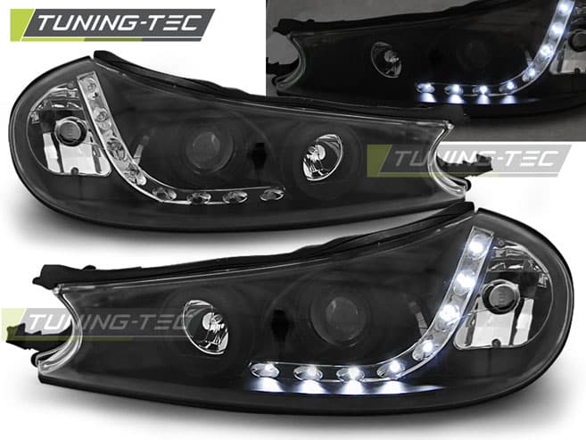 Predné svetlá FORD MONDEO 10.96-08.00 DAYLIGHT BLACK