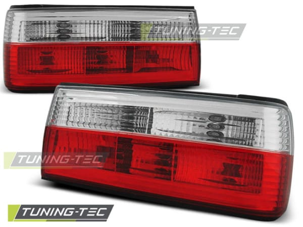 Zadné svetlá RED WHITE fits BMW E30 09.87-10.90