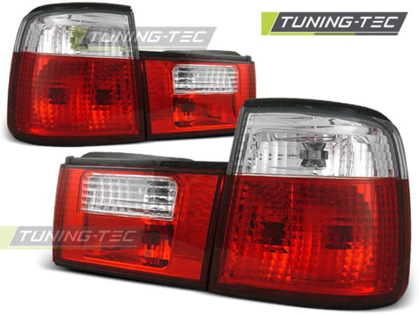 Zadné svetlá RED WHITE fits BMW E34 02.88-12.95
