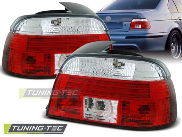 Zadné svetlá RED WHITE fits BMW E39 09.95-08.00