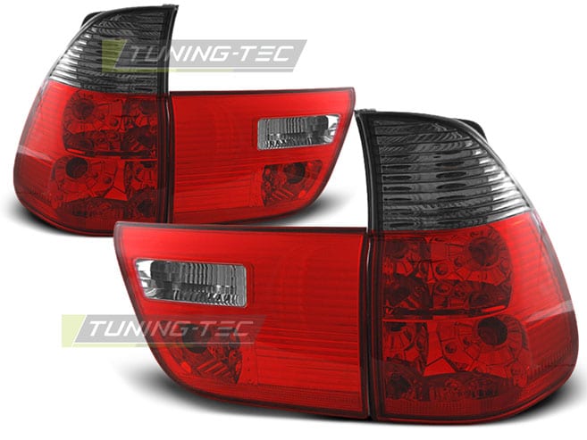 Zadné svetlá RED SMOKE fits BMW X5 E53 09.99-06