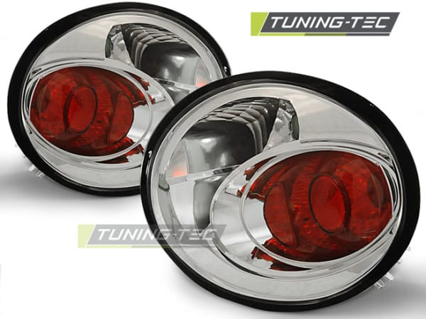 Zadné svetlá CHROME fits VW NEW BEETLE 10.98-05.05