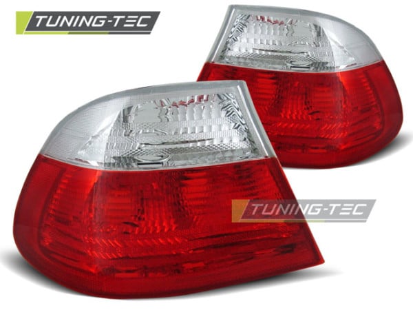 Zadné svetlá RED WHITE fits BMW E46 04.99-03.03 COUPE