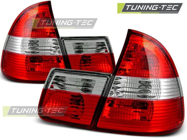 Zadné svetlá RED WHITE fits BMW E46 99-05 TOURING