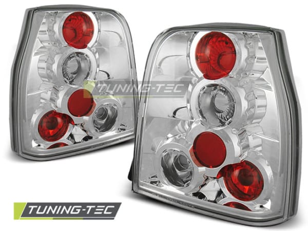 Zadné svetlá CHROME fits VW LUPO 09.98-05