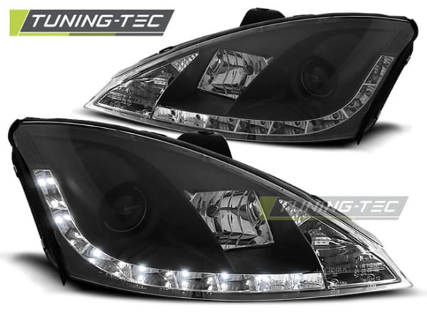 Predné svetlá FORD FOCUS 11.01-10.04 DAYLIGHT BLACK