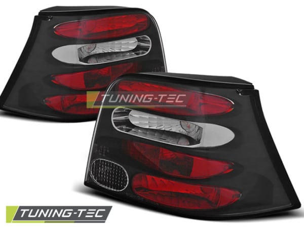 Zadné svetlá BLACK fits VW GOLF 4 09.97-09.03