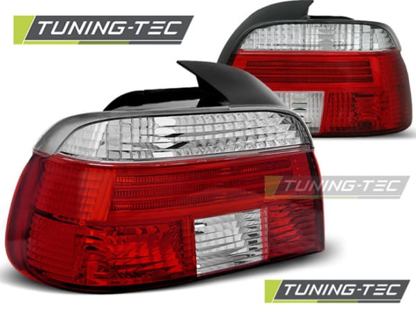 Zadné svetlá RED WHITE fits BMW E39 09.95-08.00