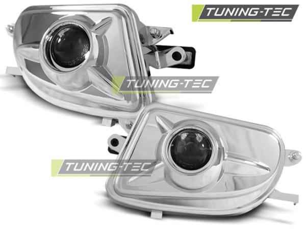 Hmlové svetlá chróm vhodné pre MERCEDES W210 06.99-03.02 / CLK / SLK