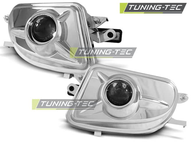 Hmlové svetlá chróm vhodné pre MERCEDES W210 06.99-03.02 / CLK / SLK