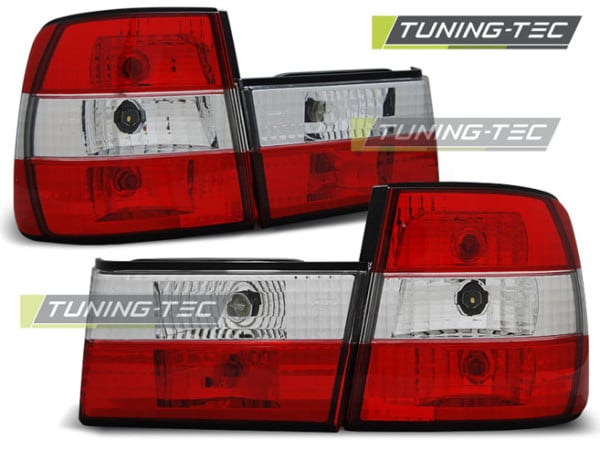Zadné svetlá RED WHITE fits BMW E34 02.88-12.95 SEDAN