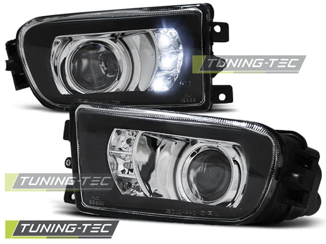 Hmlové svetlá BLACK LED vhodné pre BMW E39 09.95-06.03 / Z3 96-02