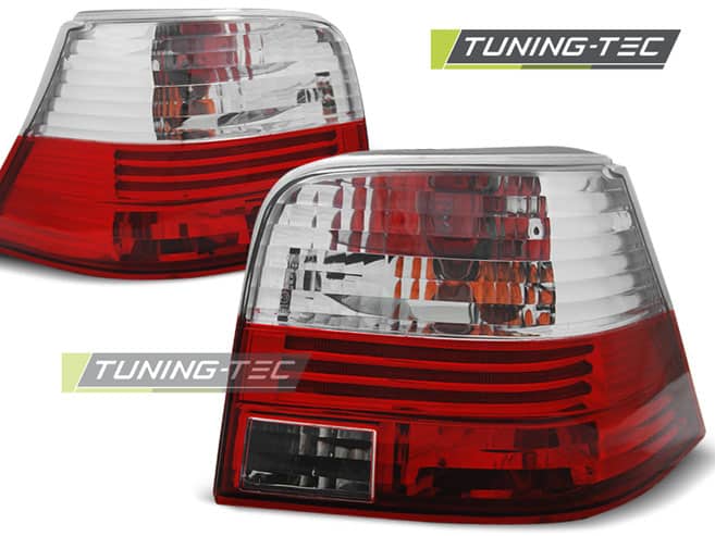 Zadné svetlá RED WHITE fits VW GOLF 4 09.97-09.03