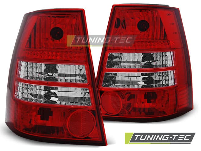 Zadné svetlá RED WHITE fits VW GOLF 4 / BORA 99-06 VARIANT