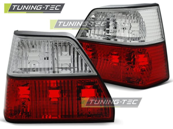 Zadné svetlá RED WHITE fits VW GOLF 2 08.83-08.91