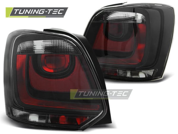 Zadné svetlá RED WHITE SMOKE SPORT fits VW POLO 09-14