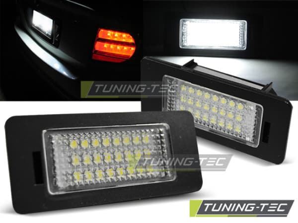 LED  osvetlenie ŠPZ   vhodné pre AUDI Q5 / A4 08-10 / A5 / TT / VW PASSAT B6 s CANBUS