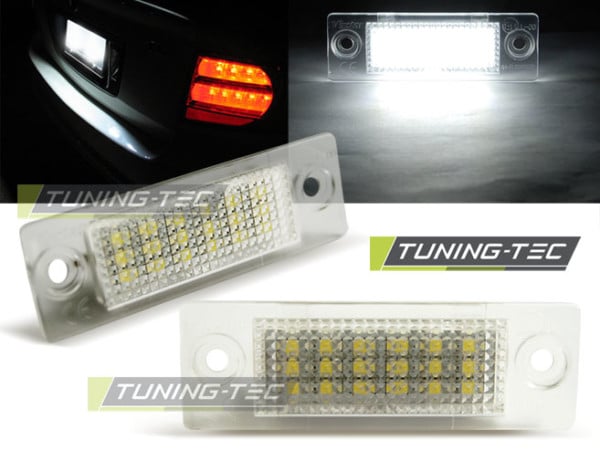 LED  osvetlenie ŠPZ   vhodné pre VW TOURAN/JETTA/CADDY/PASSAT/TRANSPORTER/SKODA SUPERB s CANBUS