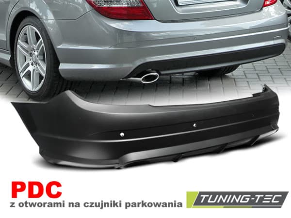 Zadný nárazník PDC vhodný pre  MERCEDES W204 07-10 SEDAN