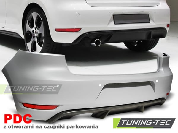 Zadný nárazníkSINGLE PDC vhodný pre VW GOLF 6