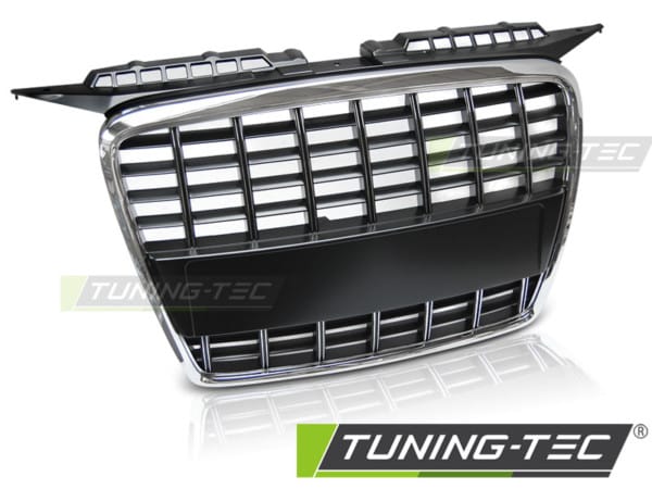 Maska  Čierny Chróm fit AUDI A3 05-08