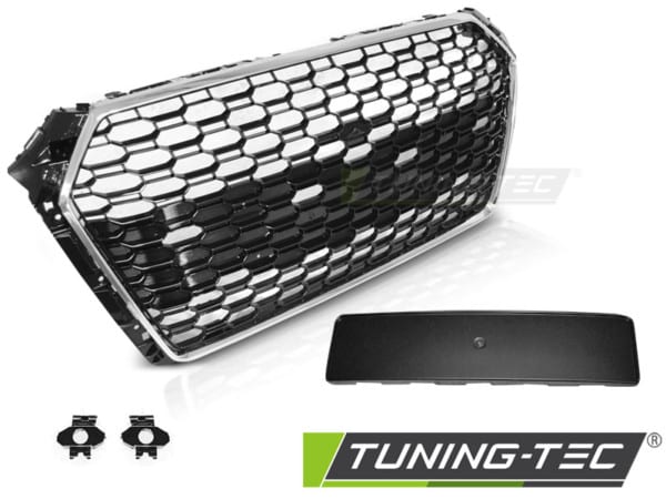 Maska  Čierny Chróm PDC fit AUDI A4 B9 15-19