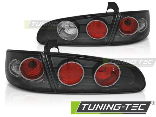 Zadné svetlá BLACK fits SEAT IBIZA 6L 04.02-08