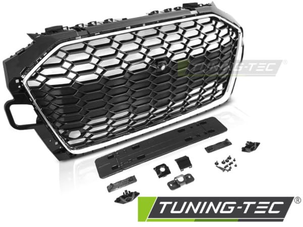 Maska  Čierny Chróm PDC fit AUDI A4 B9 20-