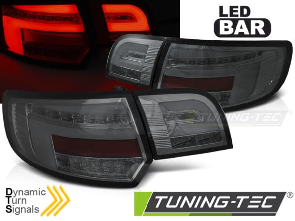 LED BAR Zadné svetlá SMOKE SEQ pre AUDI A3 8P 5D 08-12