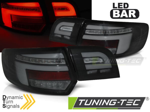 LED BAR Zadné svetlá BLACK SEQ pre AUDI A3 8P 5D 08-12