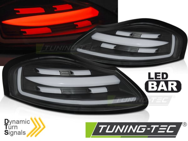 LED BAR Zadné svetlá BLACK SEQ pre PORSCHE BOXSTER 986 96-04
