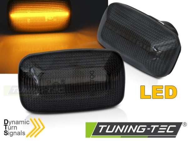Smerovky SMOKE LED SEQ vhodné pre TOYOTA LAND CRUISER 70 80 90 100
