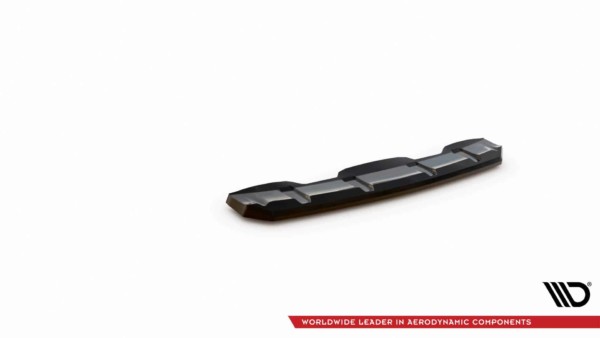 MAXTON DESIGN - Spoiler pod zadný nárazník VOLVO XC60 R-DESIGN MK1 FACELIFT, Čierny lesk – Obrázok 5